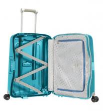 4-Rad Handgepäck Trolley 55cm Samsonite SCure Türkis