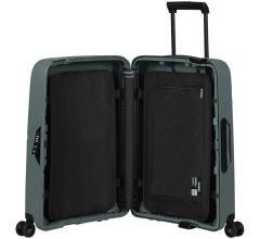 Bordkoffer blaugrau Samsonite Magnum Eco Spinner S 55cm recycled