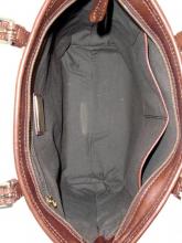 The Bridge Shoppertasche Leder schwarz