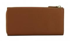 Marc OPolo Longbörse Inja Reißverschluss Leder New Cognac