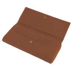 Marc OPolo Longbörse Inja Reißverschluss Leder New Cognac