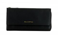 Überschlaggeldbörse Marc OPolo Inja schwarz Glattleder