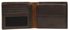 Herrengeldbörse Maitre bundenbach Gandolf BillFold dark brown RFID