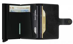 Kartenhülle Secrid Miniwallet vintage black