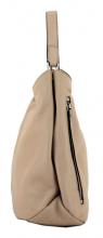 Beuteltasche Gianni Chiarini Twin warmweiß Marble Leder