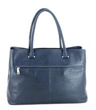 Laptoptasche GiGi Fratelli Navy dunkelblau dreigeteilt Business