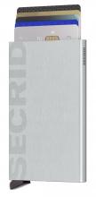 Secrid Cardprotector Laser Logo Brushed Silver RFID-Schutz