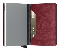 RFID-Schutzbörse dunkelblau rot Secrid Slimwallet Veg Navy