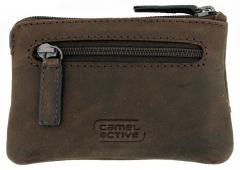 Lederetui camel active Taipeh braun Schlüssel matt