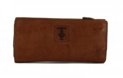 Ledergeldtasche Harbour 2nd Fayette Cognac braun viele Fächer