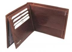 Herrengeldtasche Golden Head Colorado RFID tabacco braun