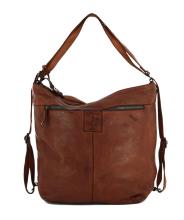 Lederrucksack Harbour 2nd Fabienne Brown Schultertasche braun