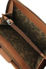 Lederbrieftasche The Hunting People Janelle Cognac braun