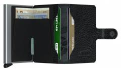 RFID Kartenhülle schwarz Stitch Magnolia Secrid Miniwallet