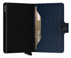 Kartenschutzetui Secrid Miniwallet Dash Navy schwarz blau RFID