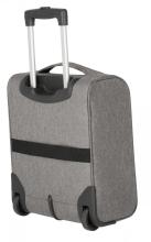 Kabinentrolley 43cm grau meliert Travelite Cabin 2-Rad Underseat