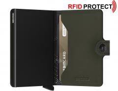 Secrid Miniwallet Minigeldbörse RFID-Schutz Stitch Linea Lime
