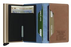 Secrid Slimwallet Indigo 3 Hellblau Sand