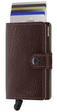 Secrid Miniwallet Vegetable Tanned Esspresso Brown