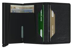 Secrid Slimwallet Kartenmäppchen RFID Vegetable Black