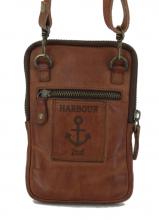 Ledertasche mit Gürtelschlaufe Harbour 2nd Benita Navy blau