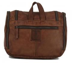 Kulturtasche Harbour 2nd Sailor Cognac braun Vintage Leder