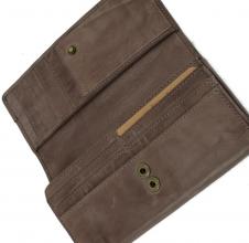 Brieftasche Damen Harbour 2nd Marina Mustard senfgelb Leder