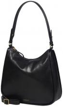 Burkely Damentasche Leder Vintage Veda Hobo Black