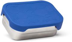 Edelstahl Brotdosen zweiteilig ergobag Torwart Fußball blau