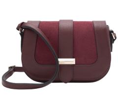2. WAHL - L.Credi Überschlagtasche Petrina Wine Velour nachhaltig
