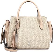 2. WAHL Kurzgrifftasche Cassy Suri Frey Lighttaupe Naturbast Beige