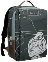 2.Wahl Anekke Tagesrucksack mit Laptopfach Sophia Auralis Olivgrün Nylon