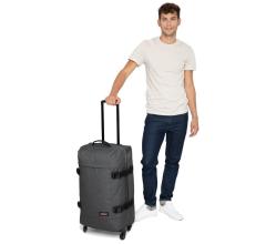 Trans4 M Reisetrolley Eastpak Black Denim Zahlenschloss grau