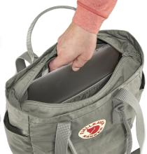 Jugendrucksack Fjällräven Totepack Fog hellgrau Polsterung