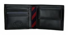 Tommy Hilfiger Johnson Herrenbörse quer Leder Schwarz