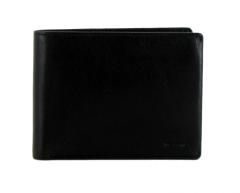 Maitre Herrenbörse F3 Galbert BillFold Querformat schwarz RFID