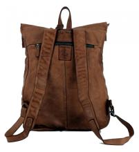 Vintagerucksack Harbour 2nd Albatros Brown Leder braun