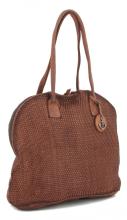 Harbour2nd Audrey Schultertasche Soft Weaving 2 Chili Red Flecht