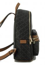 Damenrucksack Filiberta Alloverprint L.Credi Munich Braun Damenrucksack Filiberta Alloverprint L.Credi Munich Braun