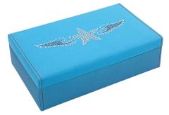 blaue Schmuckschatulle Friedrich 23 Baccara