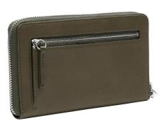 Damengeldbeutel Liebeskind Berlin Tamora Vivian umber green Lamb Solida Softleder