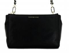Abendtasche Tommy Hilfiger Crossover Soft Turnlock Crossover Leder