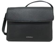 Black Damenüberschlagtasche GiGi Fratelli schwarz