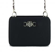 Abendtäschchen Tommy Hilfiger Club Crossover Pochette Dunkelblau Kette