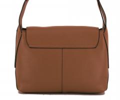 Gianni Chiarini Überschlag Ledertasche Alba Ciouo Marble marmorweiß