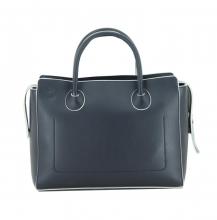 Businesstasche Tommy Hilfiger Charming Satchel blau weiß