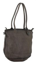 Henkeltasche grau Harbour2nd Marilyn Soft Weaving 2 Stone