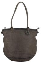 Henkeltasche grau Harbour2nd Marilyn Soft Weaving 2 Stone