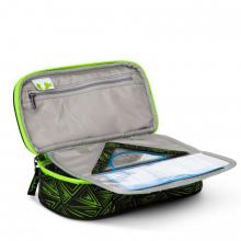 Satch Schlamperbox grau Mint Phantom Geodreieck