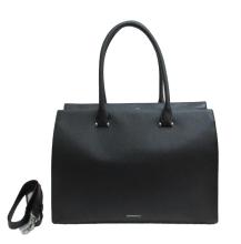 Laptoptasche Damen GiGi Fratelli Black Schultergurt Leder